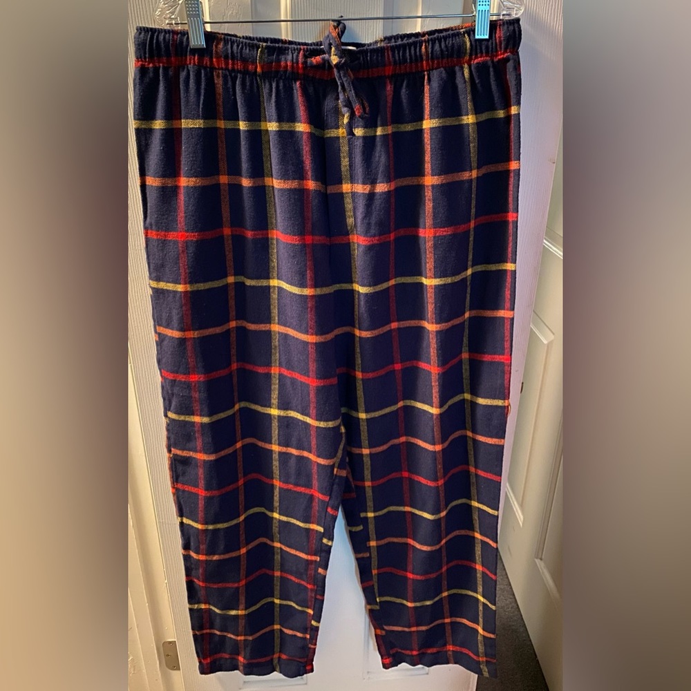 Club Room pajama pants XL blue EUC